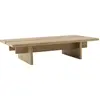 Table basse rectangulaire en chêne 110x60x25cm Ita OS3 - &tradition