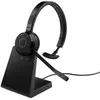 Jabra Evolve 65 Te Link MS Casque stéréo sans Fil avec Support