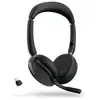 Jabra Evolve2 65 Flex MS Stereo - micro-casque - avec socle de recharge sans fil