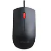 Lenovo Essential - Souris - droitiers et gauchers - optique - 3 boutons - filaire - USB - noir - FRU