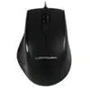 LC Power M710B - Souris - optique - filaire - USB - noir