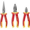 IRWIN 10505519 IW10505519 Jeu de 3 pinces isolées 1000 v, Bleu