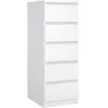 BUT Chiffonnier BEST LAK Blanc laqué