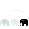 Flensted Mobile Elephant party, noir/blanc/gris