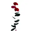 Flensted Mobile Turning Leaves Noir et rouge