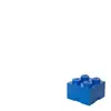 LEGO pierre de rangement 4 plots 25 x 18 cm polypropylène bleu
