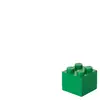 LEGO mini pierre de rangement 4 plots 4,6 x 4,3 cm polypropylène vert
