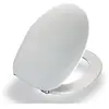 Pressalit - 2000 abattant wc et charnière inox universelle blanche