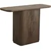 Nordal Table console Toke marron foncé - 6977