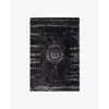 Nordal Grand tapis tissé - gris foncé / noir 160x240