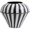 Nordal Vase Sipura noir/blanc - 8840