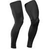 GripGrab - UPF 50+ UV Protect Leg Sleeves - Jambières sport taille L, noir