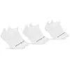 GripGrab - Classic No Show Summer Socks 3-Pack - Chaussettes de cyclisme taille 35-38 - XS, blanc