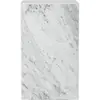 Table d'appoint en marbre blanc 51 x 30 cm Plinth Tall - Audo