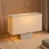 Audo Copenhagen Lampe de table Audo Nonna aluminium/couleur sable haut...