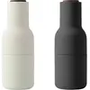 Moulin à sel et moulin à poivre gris et blanc Bottle - Audo