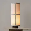 Audo Copenhagen HASHIRA-Lampe à poser colonne en Lin Ø18cm