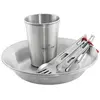 Robens - Sierra Steel Meal Set - Set de vaisselle gris