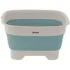 Outwell - Collaps Wash Bowl With Drain - Plat creux gris/turquoise