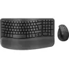 Logitech Ensemble Wave Keys et souris verticale Lift en Graphite