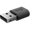 Logitech Adaptateur USB-A vers USB-C Logi en Graphite