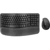 Logitech Ensemble Wave Keys et souris verticale Lift en Graphite