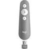 Logitech Télécommande de présentation à pointeur laser R500s en Gris Moyen