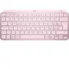 Logitech MX Keys Mini - Clavier - rétroéclairé - Bluetooth - QWERTY - Italien - rose