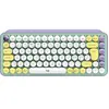 Logitech Clavier mécanique avec émoji sans fil POP Keys en Daydream