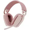Micro-casque sans fil Logitech Zone Vibe 100, Rose - Bluetooth