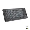 Logitech Clavier sans fil MX Mechanical Mini en Graphite