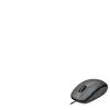 Logitech Souris optique USB M100 avec conception ambidextre en Noir