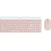 Logitech Ensemble clavier et souris sans fil ultra-fin MK470 en Rose