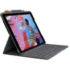 Logitech Étui clavier Slim Folio pour iPad et iPad Air en Oxford Grey