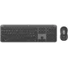 Clavier et souris logitech mk950 graphite espagnol qwerty
