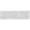 Logitech Signature Slim K950, clavier sans fil - Blanc, Clavier Allema...