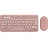 Logitech Pebble 2 Combo - QWERTZ German Layout, Tonal Rose