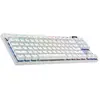 Logitech G PRO X TKL Clavier gaming LIGHTSPEED - Blanc Anglais Royaume-Uni (Qwerty) Tactile