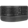 Logitech Wave Keys for Business - Clavier ergonomique en Graphite