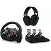 Volant + Pédalier LOGITECH Volant G29 + Casque G435 Noir TU