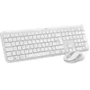 Clavier + Souris LOGITECH MK950 Signature Slim Bluetooth Blanc TU