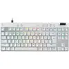 Logitech G PRO X RAPID - Clavier - TKL - backlit - USB - QWERTY - International US - commutateur : Linear - blanc