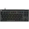 Clavier gaming Qwerty filaire Logitech PRO X TKL Rapid Noir