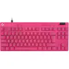 Logitech PRO X RAPID - Clavier - TKL - backlit - USB - QWERTY - Intern...