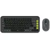 Logitech Ensemble clavier et souris POP Icon en Graphite Et Vert