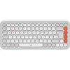 Logitech Clavier Bluetooth POP Icon Keys en Blanc Cassé Et Orange