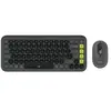 Logitech POP Icon Combo clavier Souris incluse Universel Bluetooth QWE...