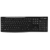 Clavier sans fil Logitech K270 - 2.4 GHz - Anglais - Noir - R.-U.