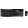 Logitech Clavier et souris sans fil Qwerty Italien Noir TU