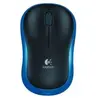 Logitech Souris sans fil compacte M185, conçue pour les ordinateurs portables en Bleu
